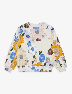 Molo Maxime Floral-print Organic Cotton-jersey Sweatshirt 2-12 Years