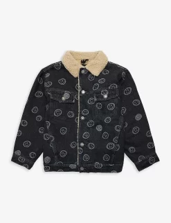 Molo Hiro Graphic-print Denim Jacket 4-10 Years