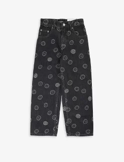 Molo Aiden Woven Smiley-face Jeans 4-10 Years