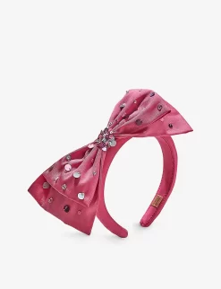 X Barbie Skipper Sequin-embellished Headband