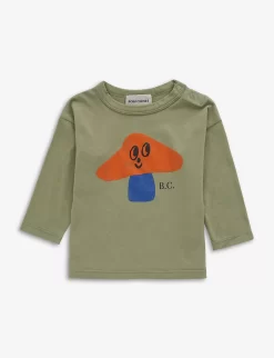 Bobo Choses Mushroom-print Organic-cotton T-shirt 6-24 Months