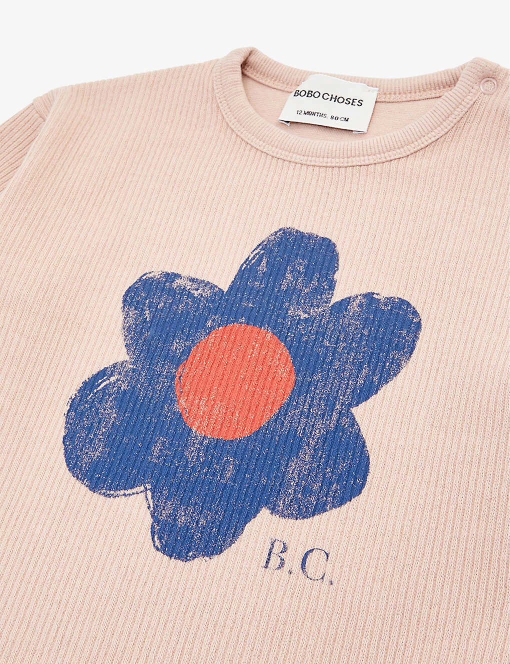 Bobo Choses Flower-print Stretch-organic-cotton Jumper 6-24 Months 2 Bobo Choses Flower-print Stretch-organic-cotton Jumper 6-24 Months - Image 2