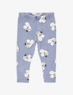 Bobo Choses Logo Mouse-print Stretch Organic-cotton Leggings 6-24 Months