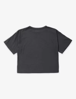 Bobo Choses Elephant-print Crewneck Organic Cotton-jersey T-shirt 2-11 Years -Boutique Fashionable Childrens Clothing Store R04186604 DARKGREY ALT02