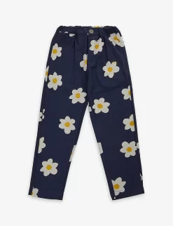 Bobo Choses Flower-print Cotton-canvas Trousers 6-13 Years