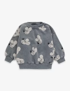 Bobo Choses Mouse-print Organic Cotton-jersey Sweatshirt 2-11 Years