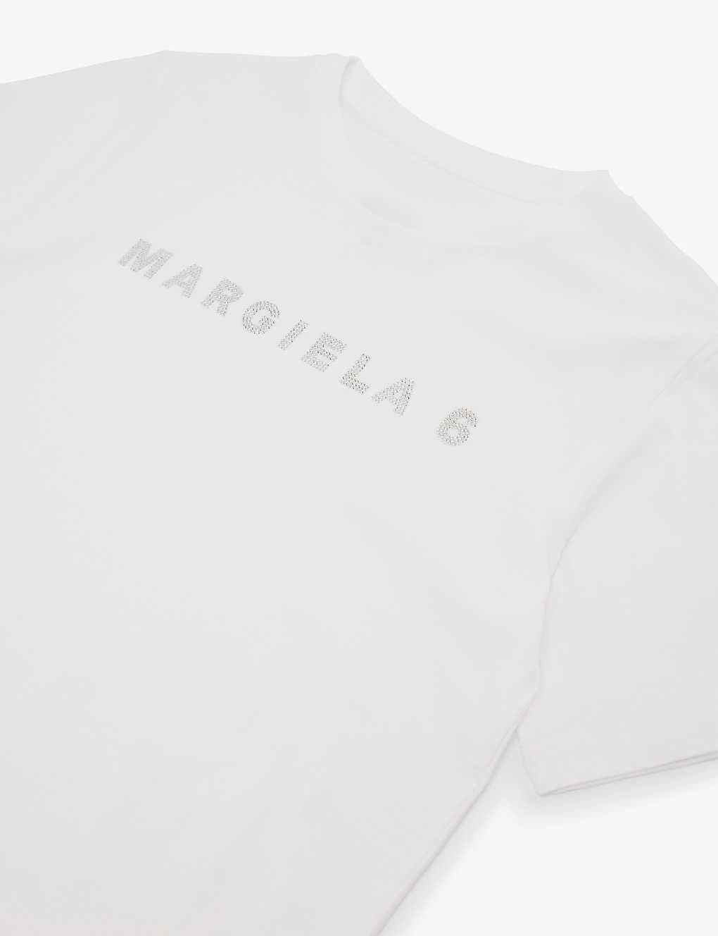 MM6 Maison Margiela Logo-embellished Round-neck Cotton-jersey T-shirt 8-16 Years 2 MM6 Maison Margiela Logo-embellished Round-neck Cotton-jersey T-shirt 8-16 Years - Image 2