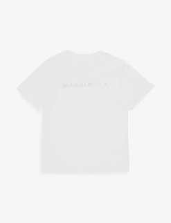 MM6 Maison Margiela Logo-embellished Round-neck Cotton-jersey T-shirt 8-16 Years