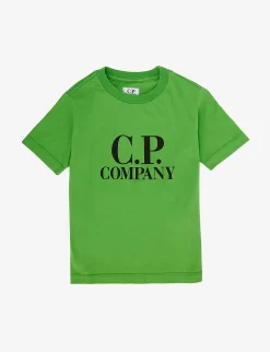 Goggle-print Cotton-jersey T-shirt 4-14 Years