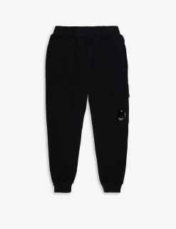 Crewneck Lens-compartment Cotton-jersey Sweatshirt 4-14 Years