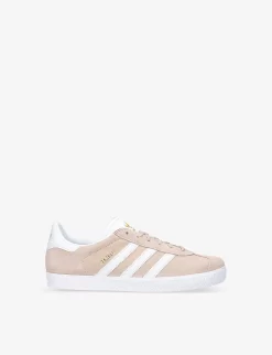 ADIDAS Gazelle J Logo-print Suede Low-top Trainers 9-10 Years