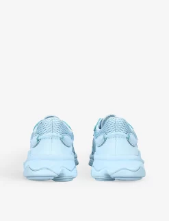 ADIDAS OZWEEGO J Logo-print Woven Low-top Trainers 9-10 Years 7 ADIDAS OZWEEGO J Logo-print Woven Low-top Trainers 9-10 Years -Boutique Fashionable Childrens Clothing Store R04189083 BLUE ALT03