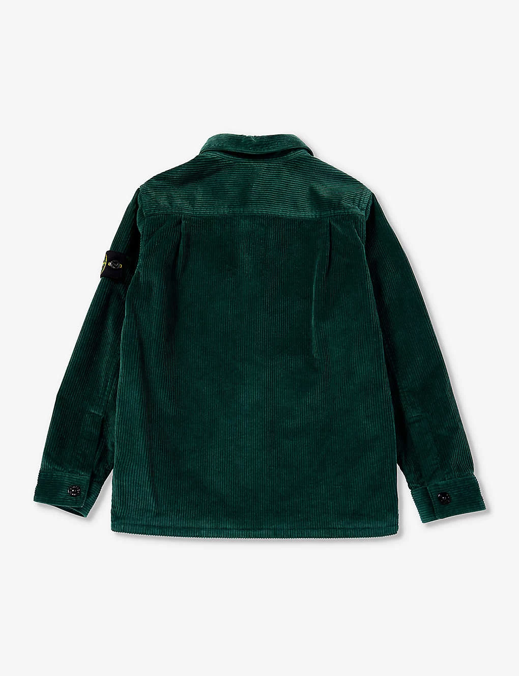 Stone Island Logo-badge Stretch-cotton-blend Corduroy Shirt 8-12 Years 3 Stone Island Logo-badge Stretch-cotton-blend Corduroy Shirt 8-12 Years - Image 3