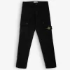 Stone Island Logo-badge Slim-leg Stretch-cotton Cargo Trousers 4-12 Years