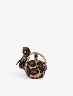 Christian Louboutin Lou Babe Leopard-print Silk Crepe and Leather-blend crib Shoes 0-12 Months 8 Christian Louboutin Lou Babe Leopard-print Silk Crepe and Leather-blend crib Shoes 0-12 Months -Boutique Fashionable Childrens Clothing Store R04206924 BROWN ALT03